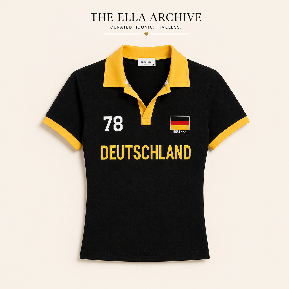 Bershka Germany FIFA World Cup™ Fitted Polo