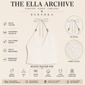 Bershka Rustic Halter Top