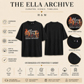 H&M Oversized-Fit Miami Heat Printed T-Shirt